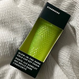Glow in the dark Starbucks keychain!